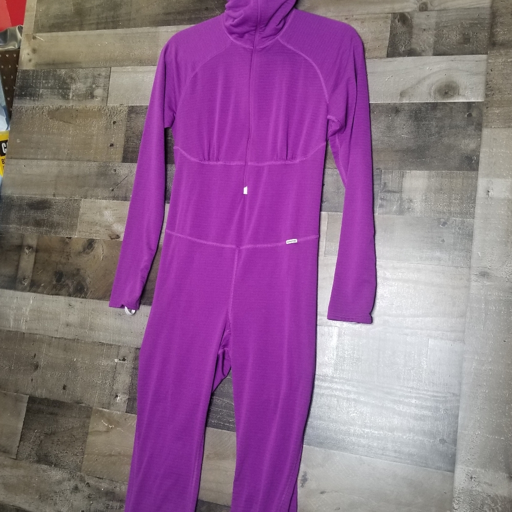 Patagonia Purple Women's Base Layer Bodysuit